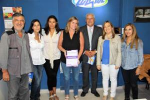 Mujeres Empresarias de FEBA visit� la planta Luz Azul